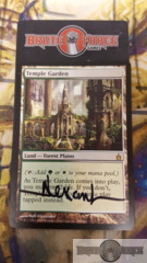 Temple Garden - SIGNED -